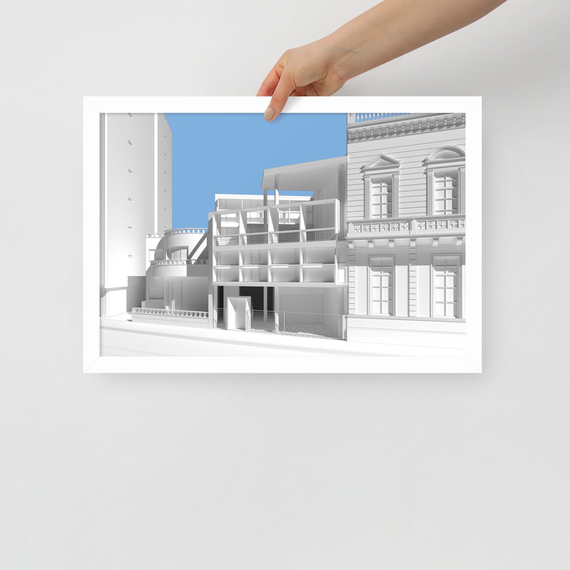 Curutchet House Framed Prints