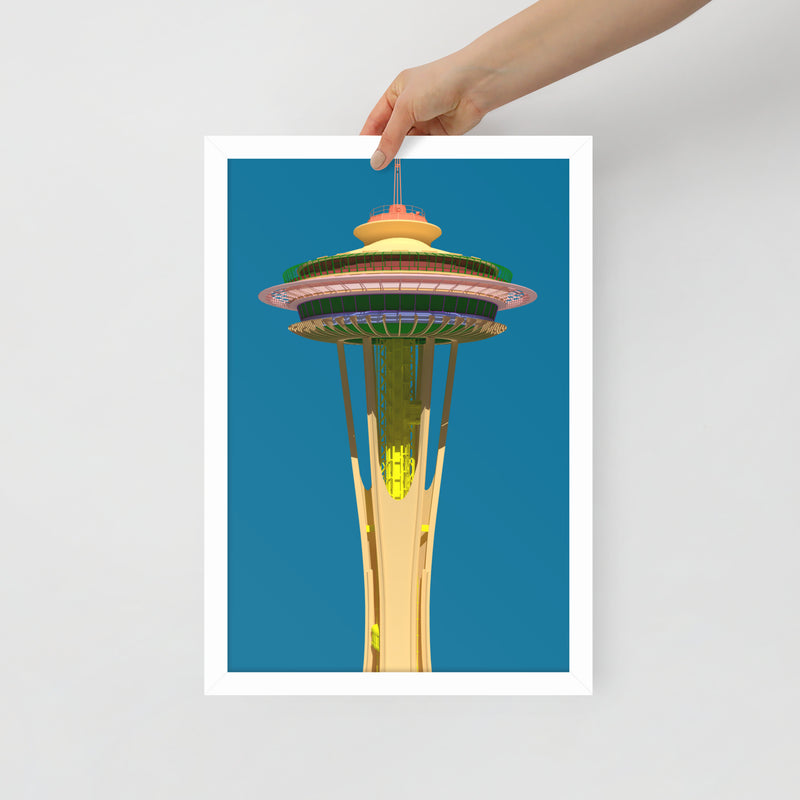 Space Needle Framed Prints