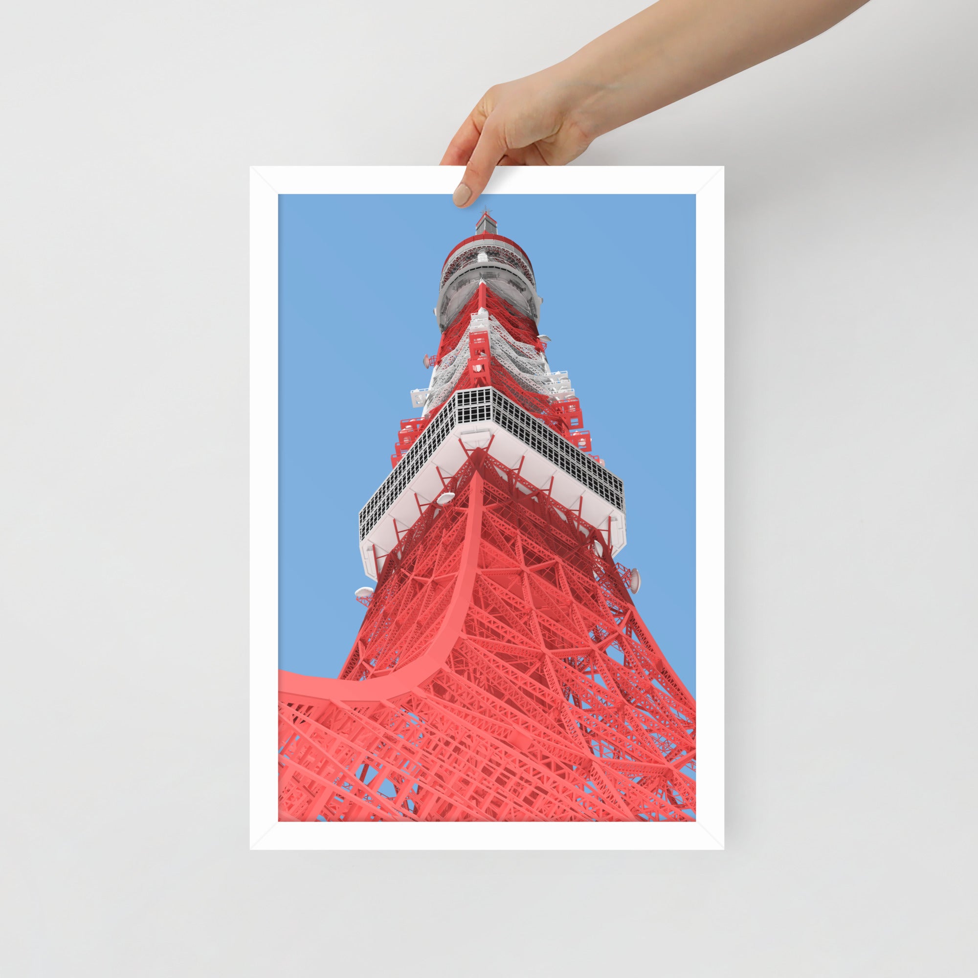 Tokyo Tower Framed Prints