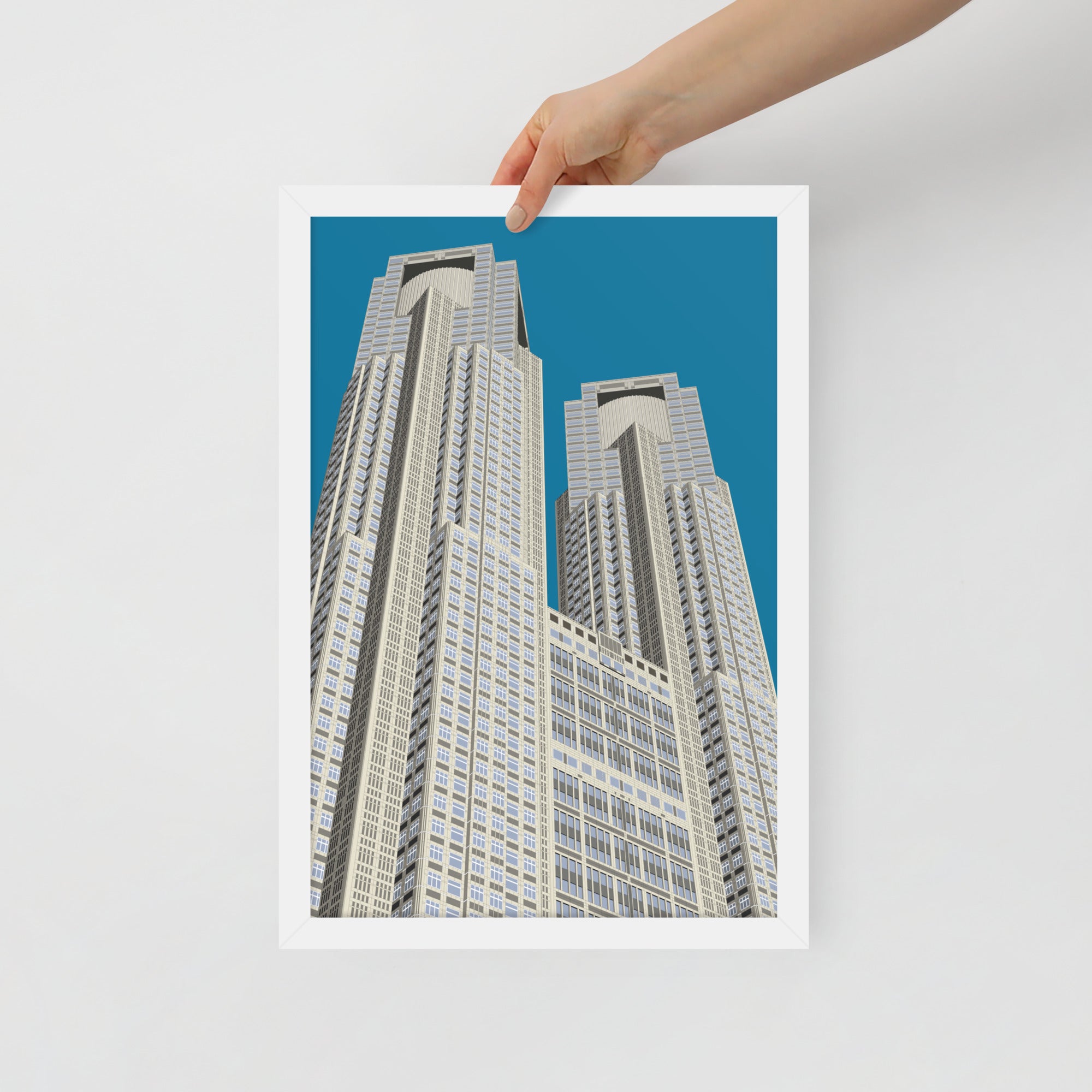 Tokyo Metropolitan Government Building No1 Framed Prints