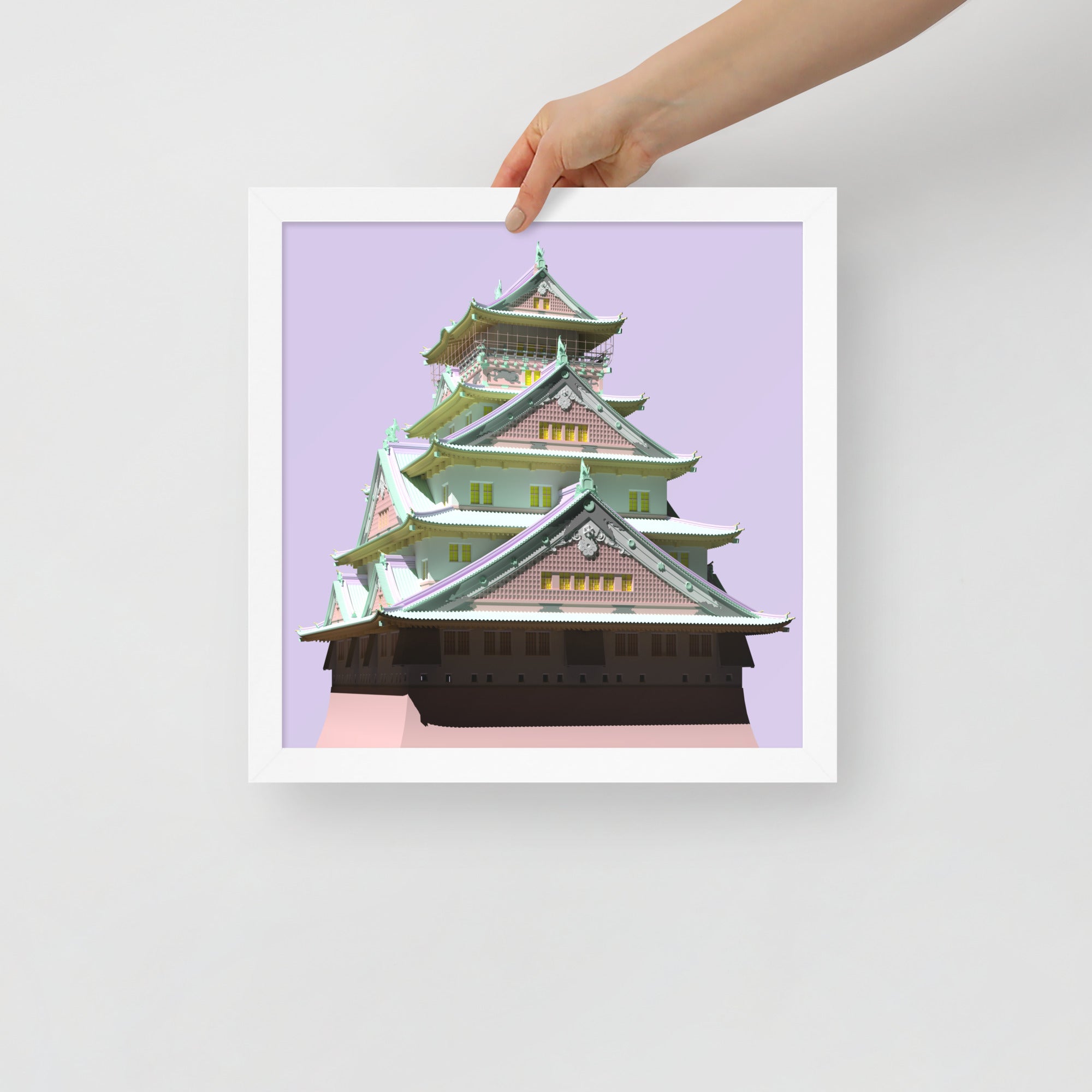 Osaka Castle Framed Prints
