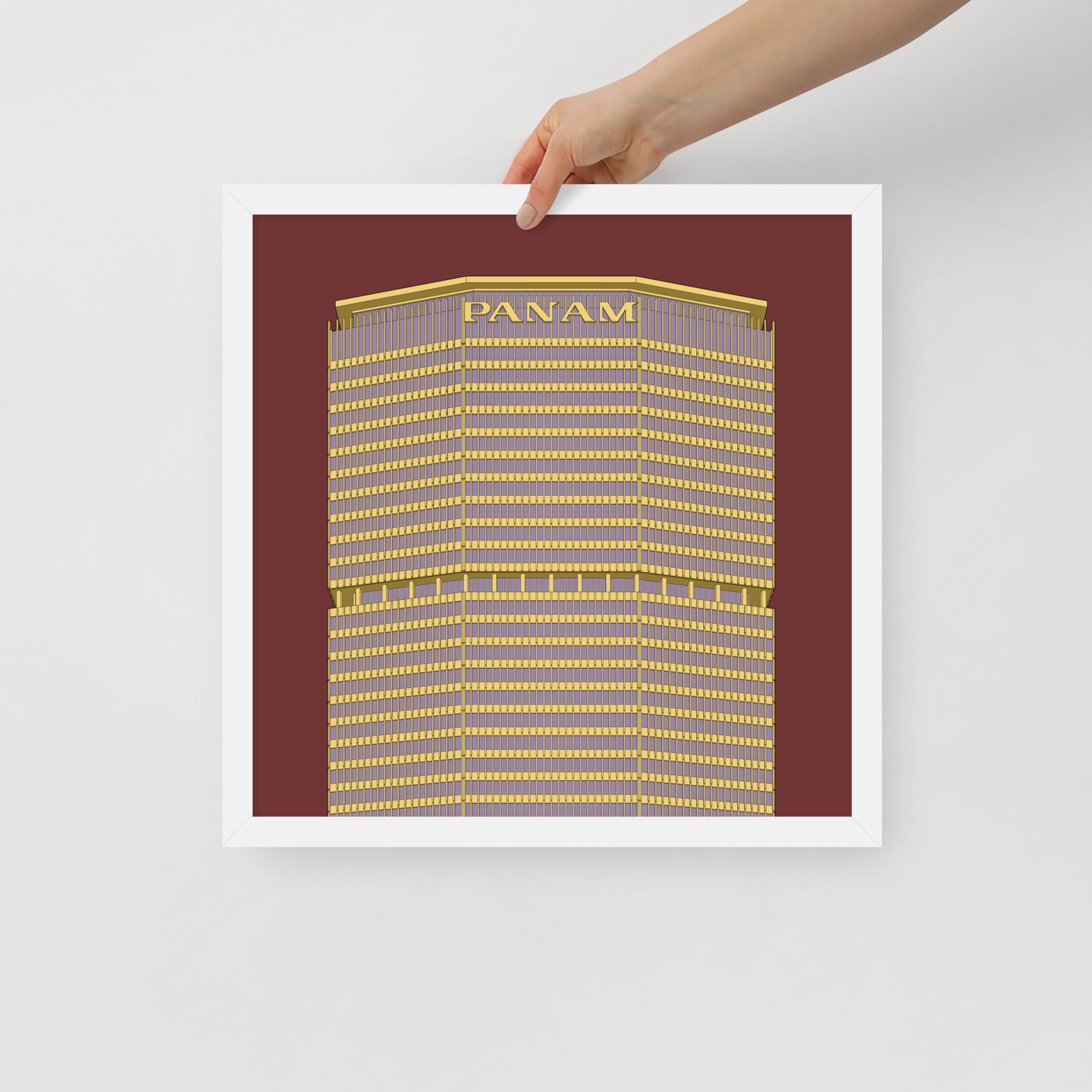 PanAm/MetLife Building Framed Prints