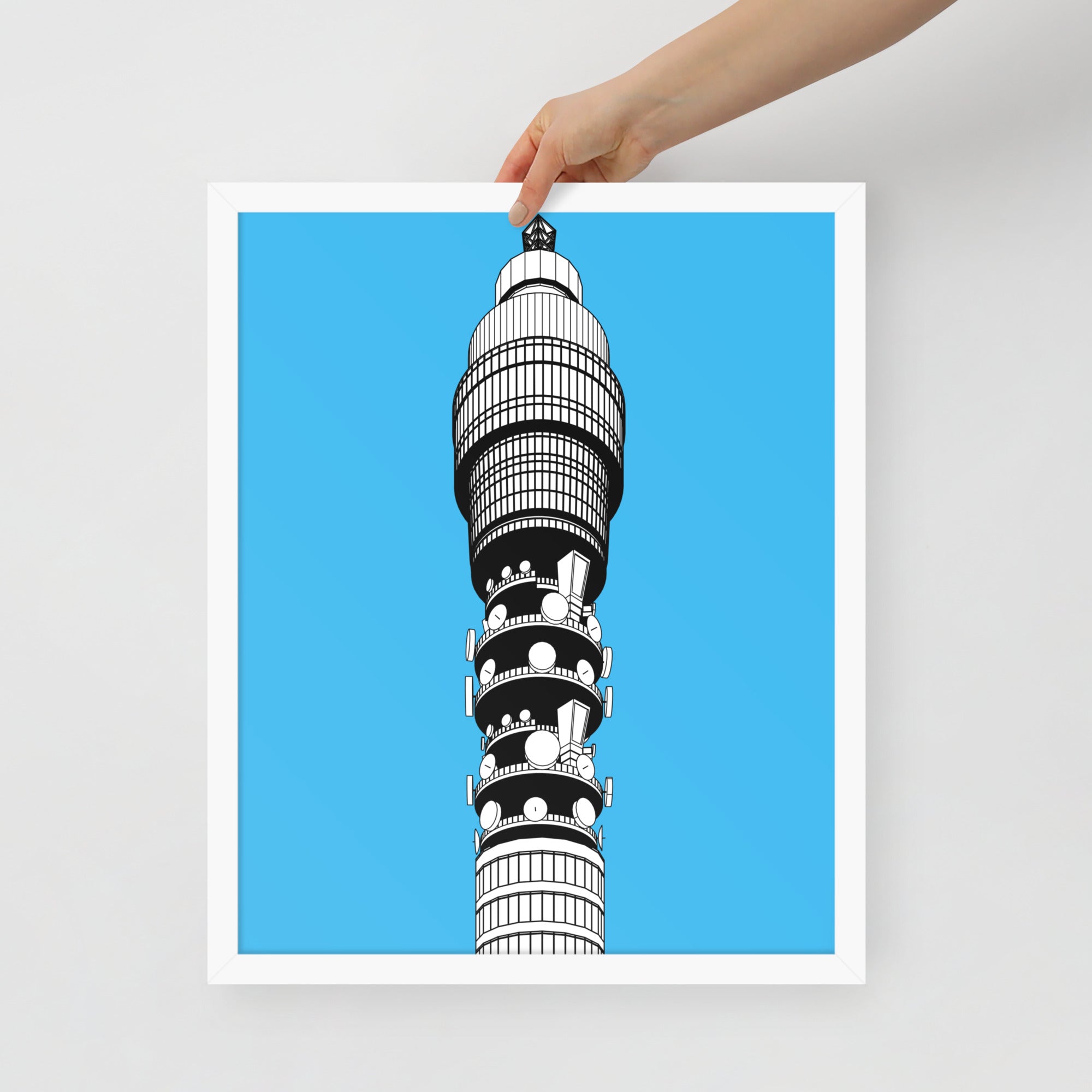 BT Tower Framed Prints