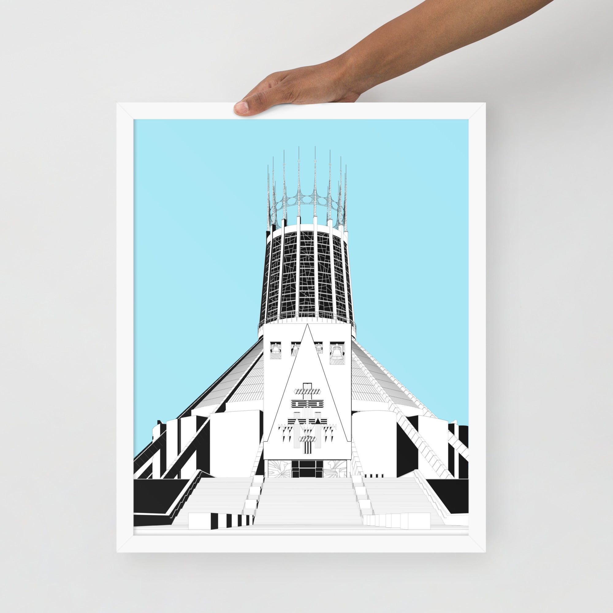 Liverpool Metropolitan Cathedral Framed Prints