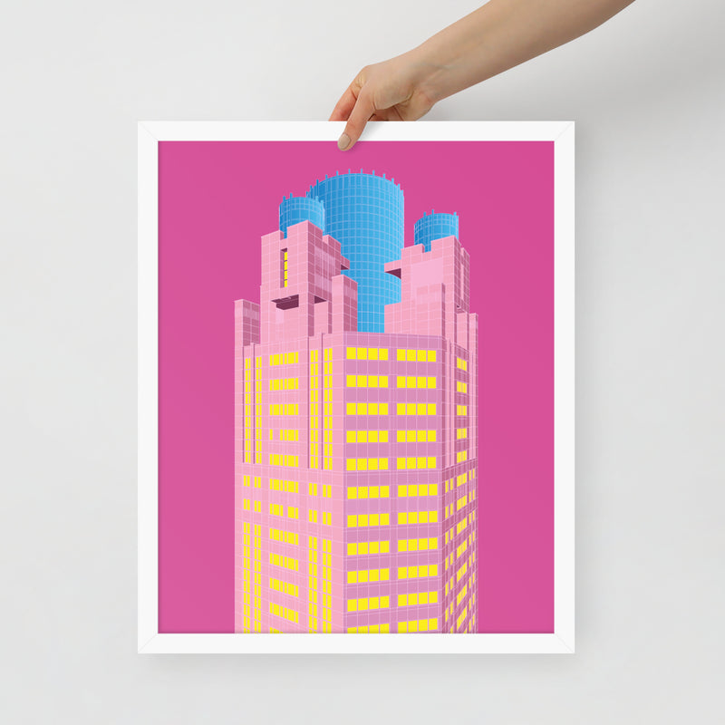 311 South Wacker Drive Framed Prints