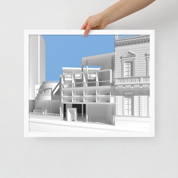 Curutchet House Framed Prints