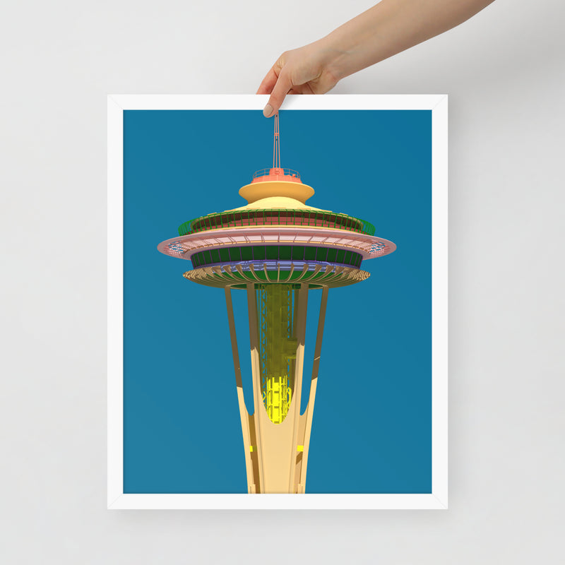 Space Needle Framed Prints