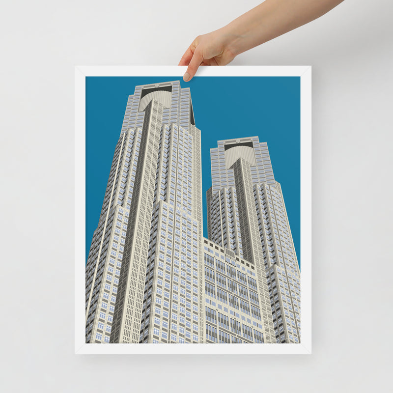 Tokyo Metropolitan Government Building No1 Framed Prints