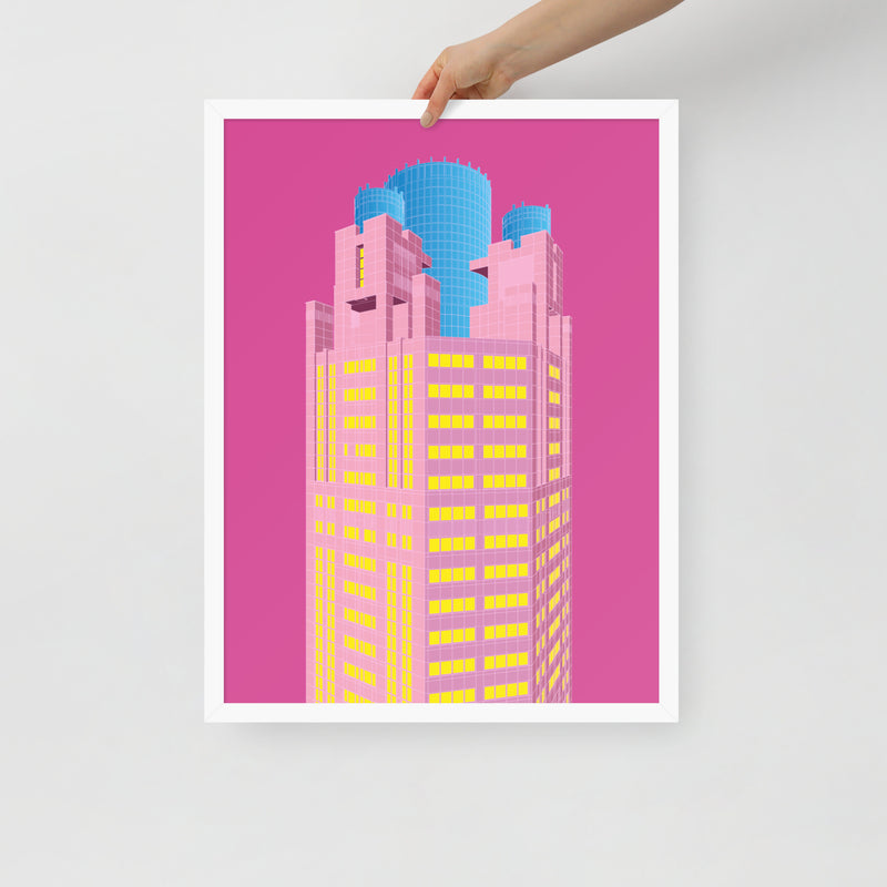 311 South Wacker Drive Framed Prints