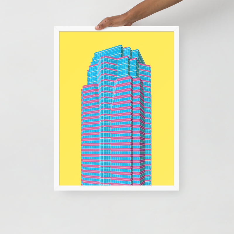 Fox Plaza Framed Prints