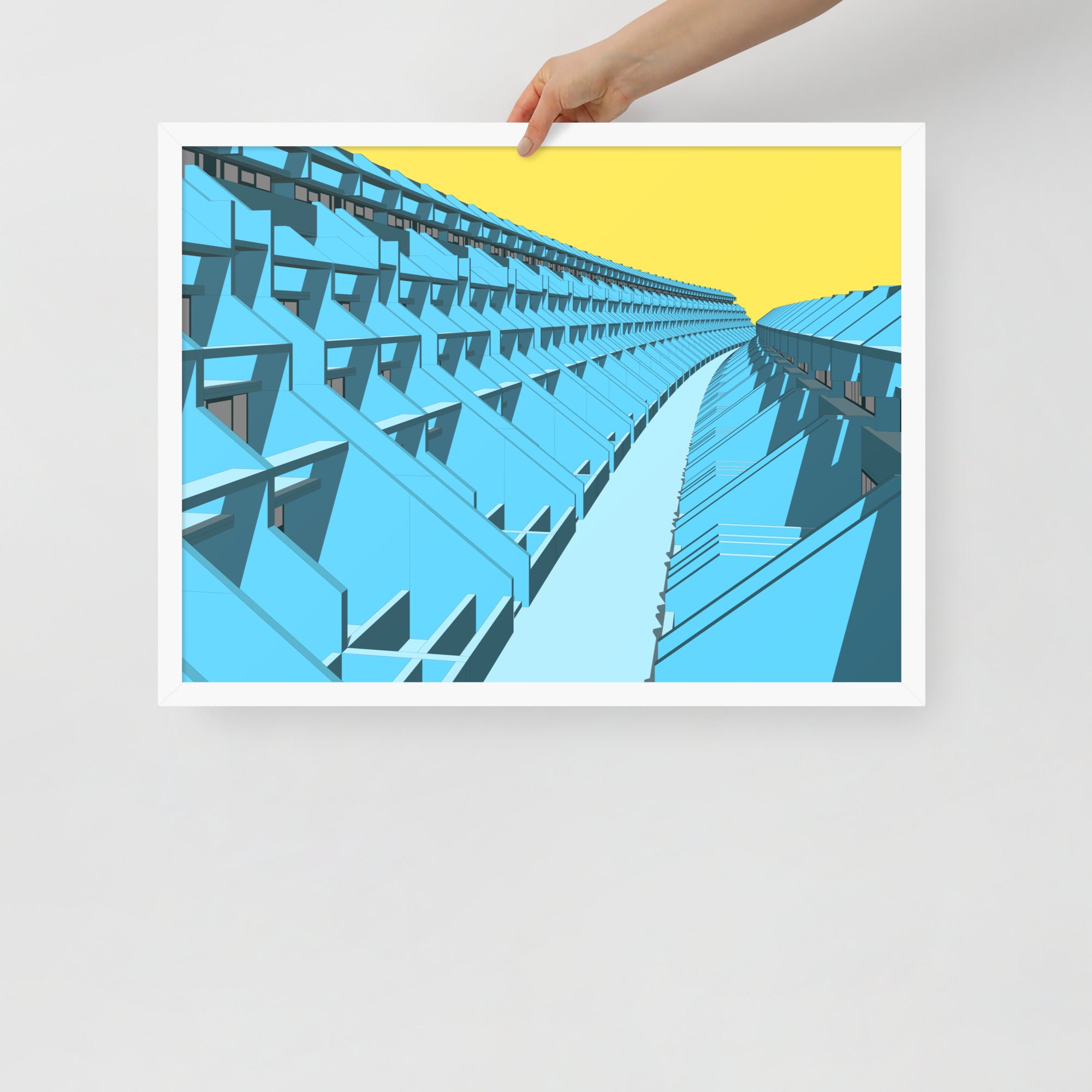 Alexandra Road Estate Framed Prints