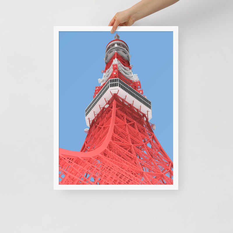 Tokyo Tower Framed Prints