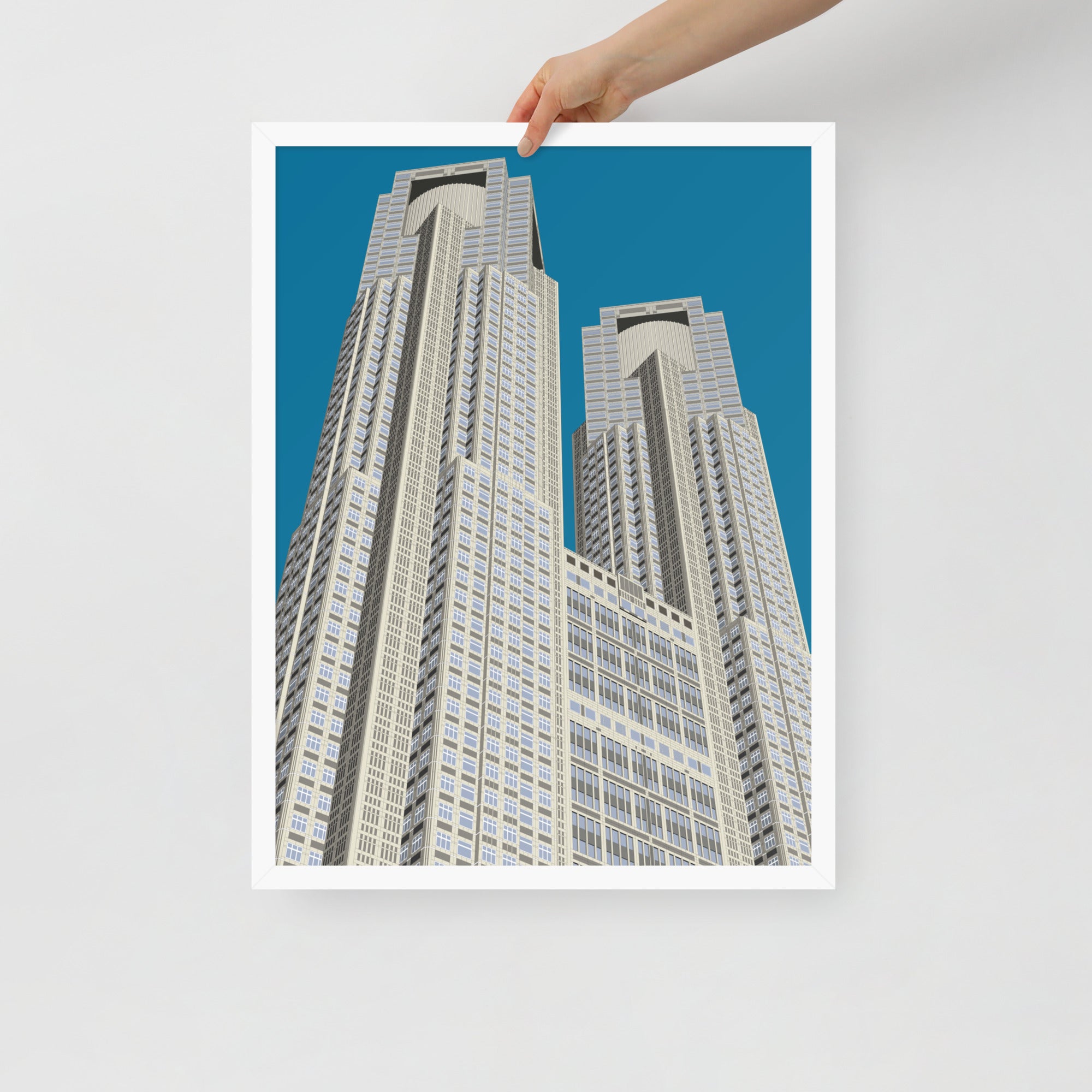 Tokyo Metropolitan Government Building No1 Framed Prints