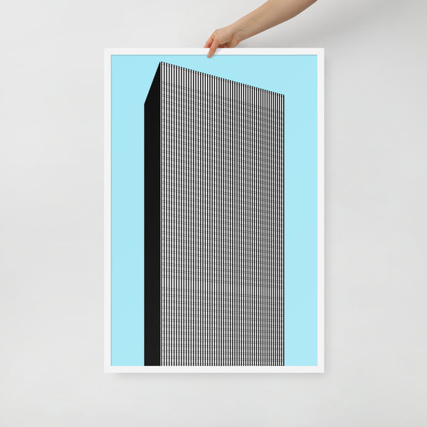 IBM Plaza (330 North Wabash) Framed Prints