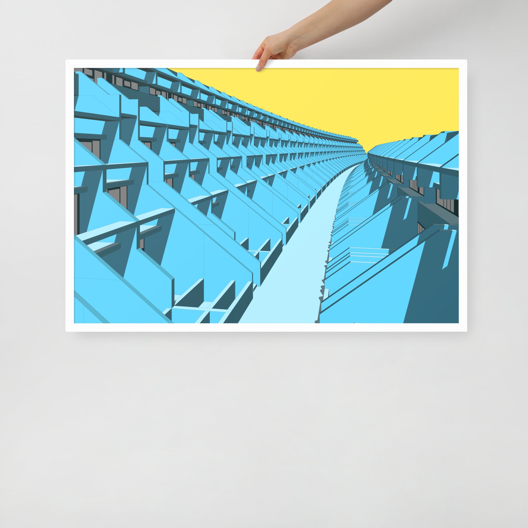 Alexandra Road Estate Framed Prints