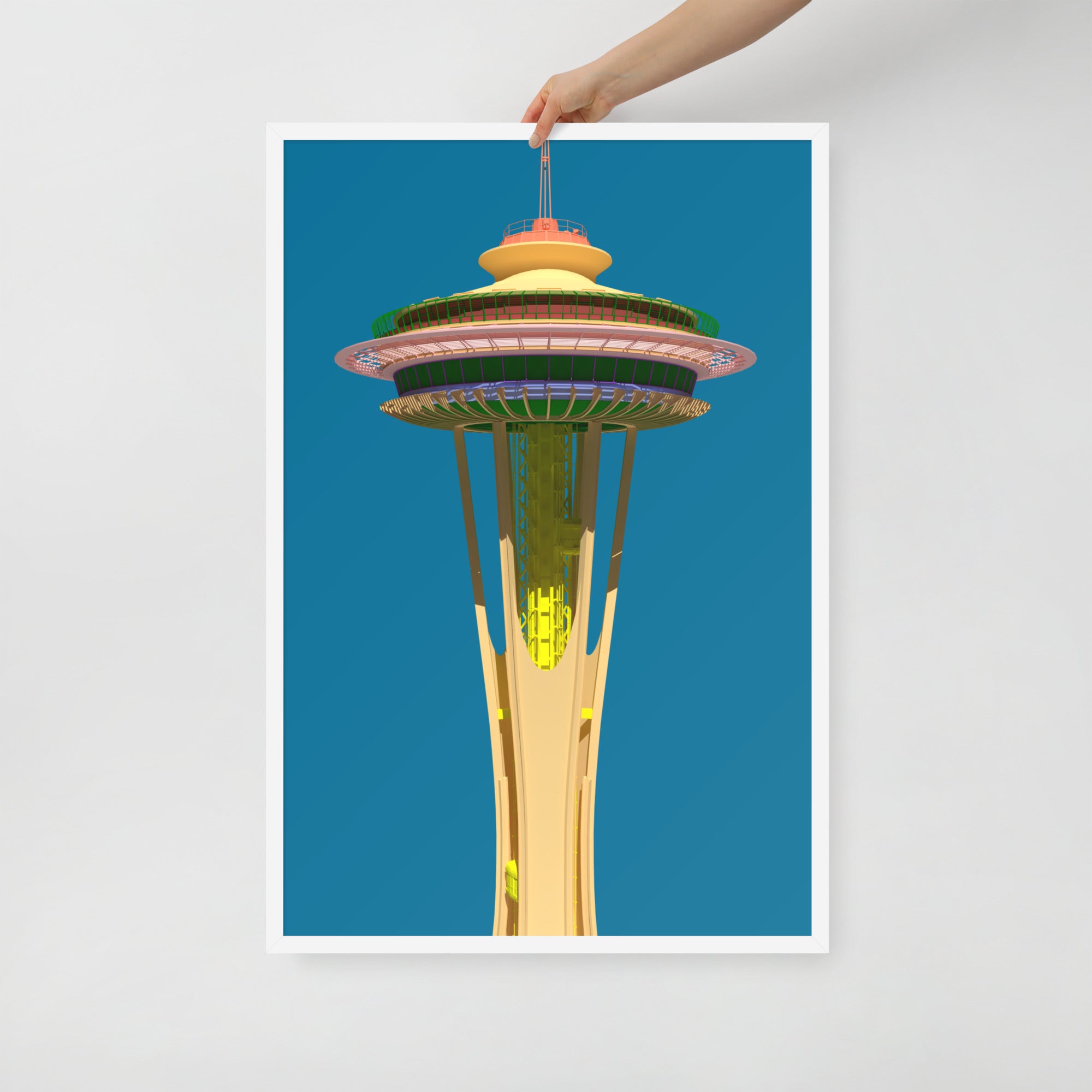 Space Needle Framed Prints