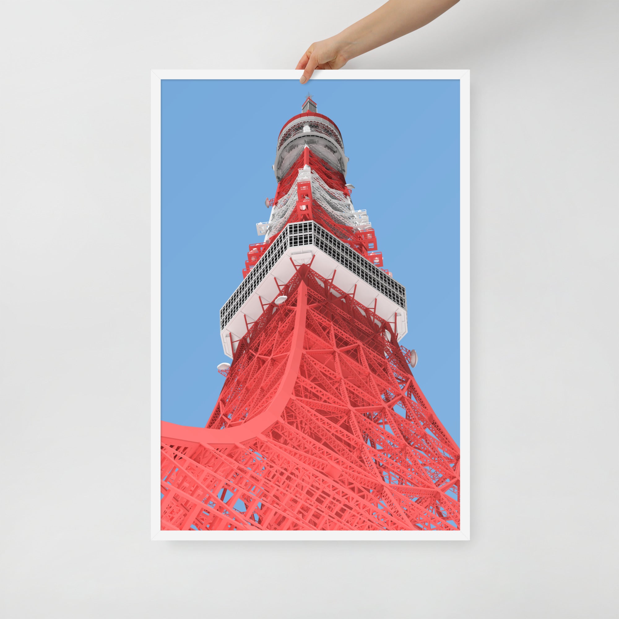 Tokyo Tower Framed Prints