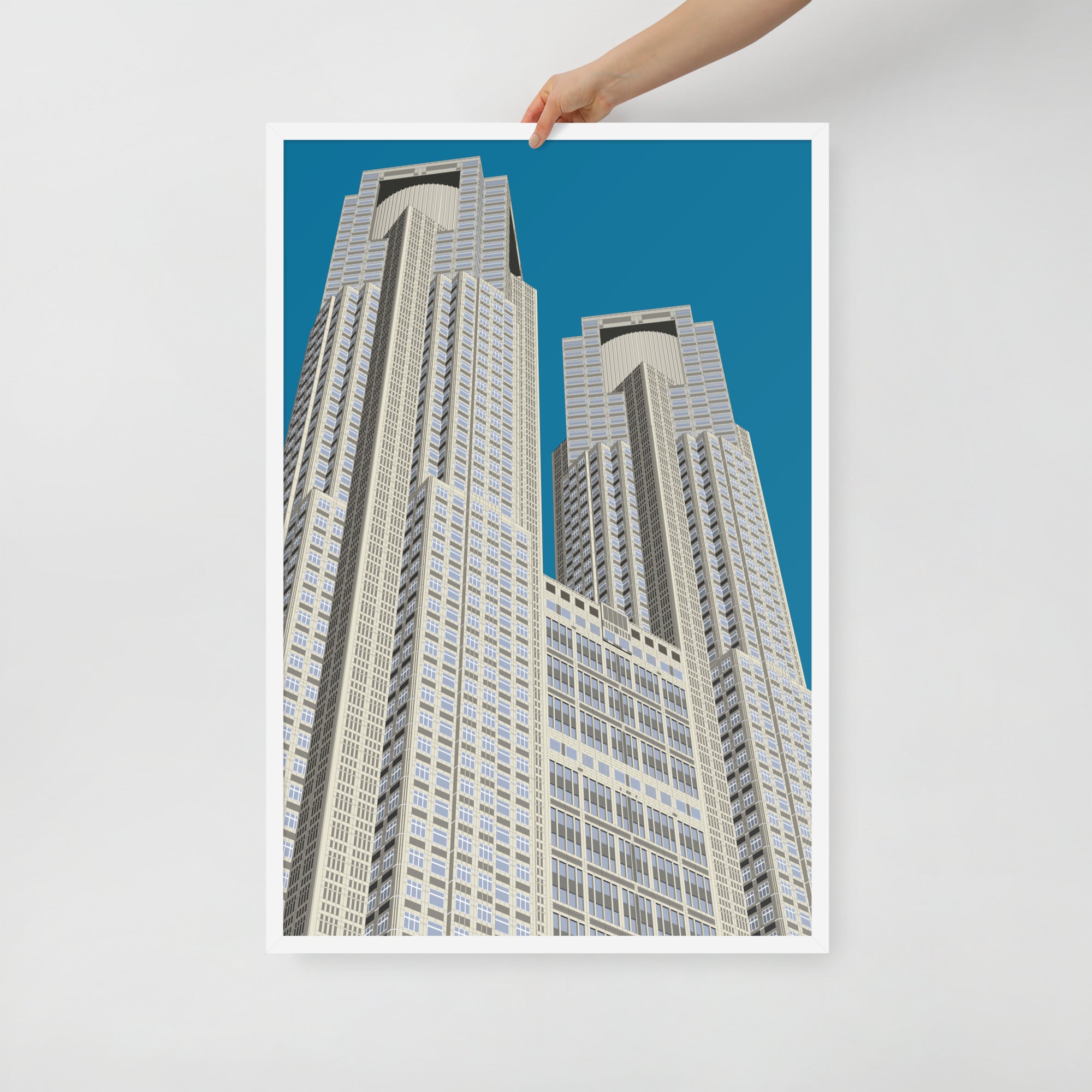 Tokyo Metropolitan Government Building No1 Framed Prints