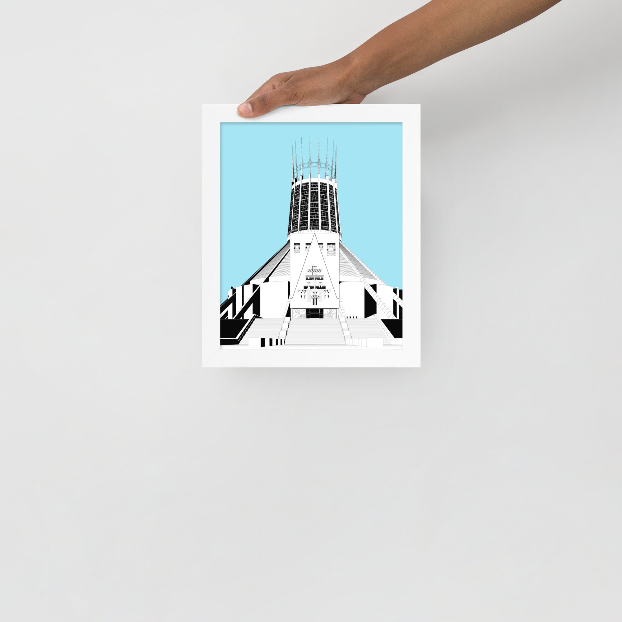 Liverpool Metropolitan Cathedral Framed Prints