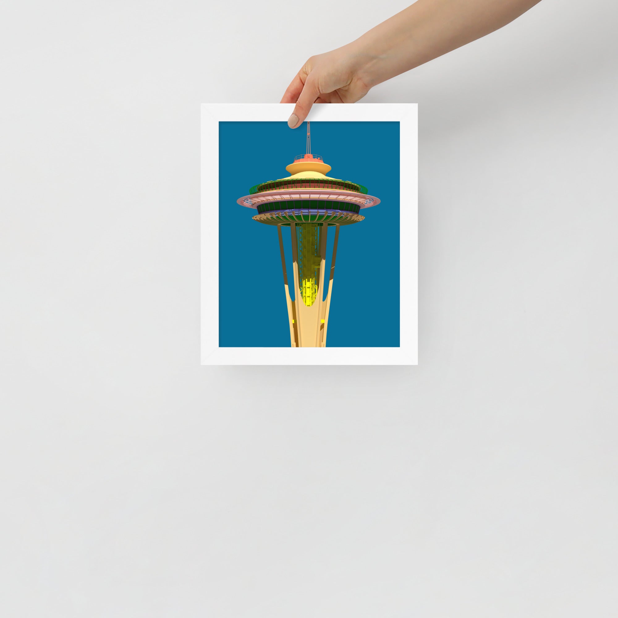 Space Needle Framed Prints