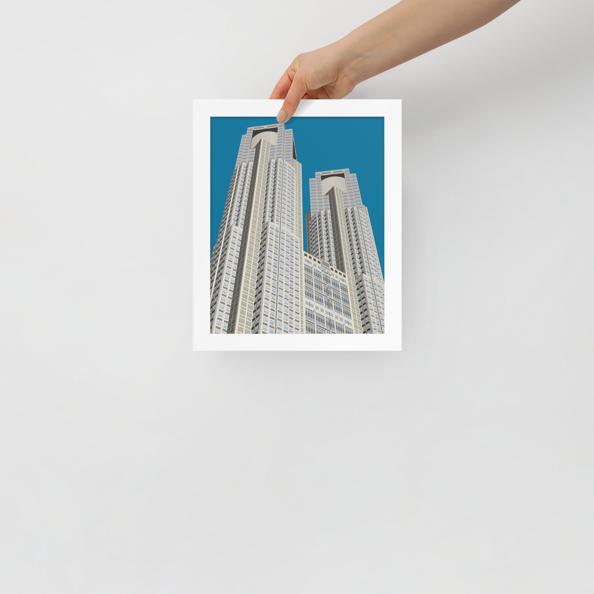 Tokyo Metropolitan Government Building No1 Framed Prints