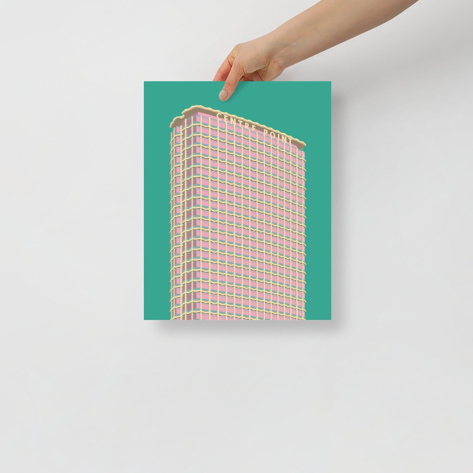 Centre Point Pastel Posters