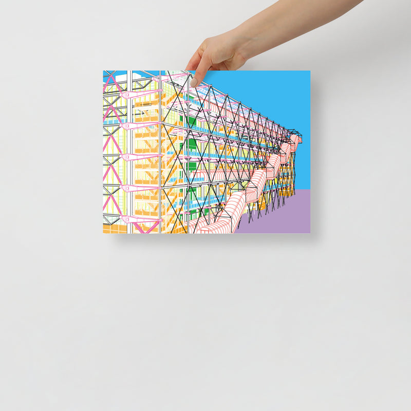 Pompidou Centre Posters