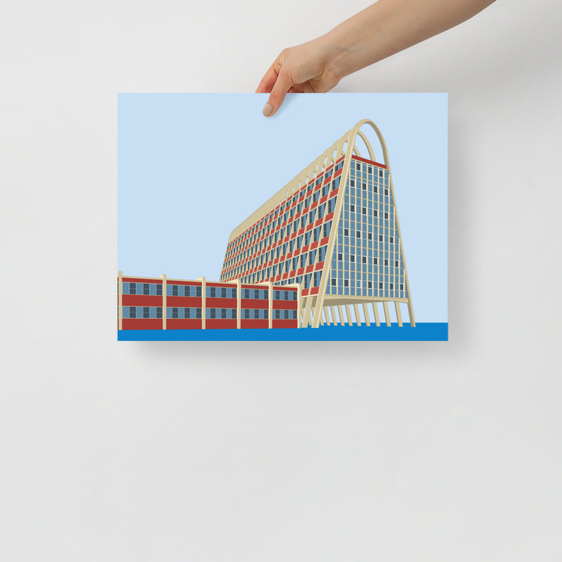 Manchester Toast Rack Posters