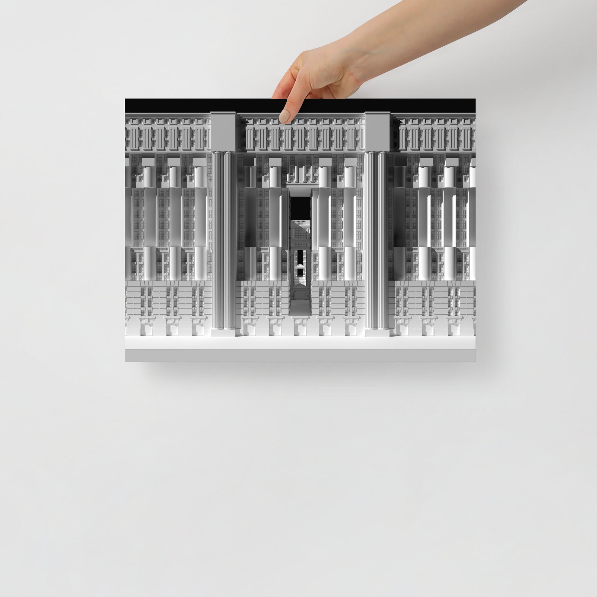 Les Espaces d'Abraxas Eastern Elevation Posters