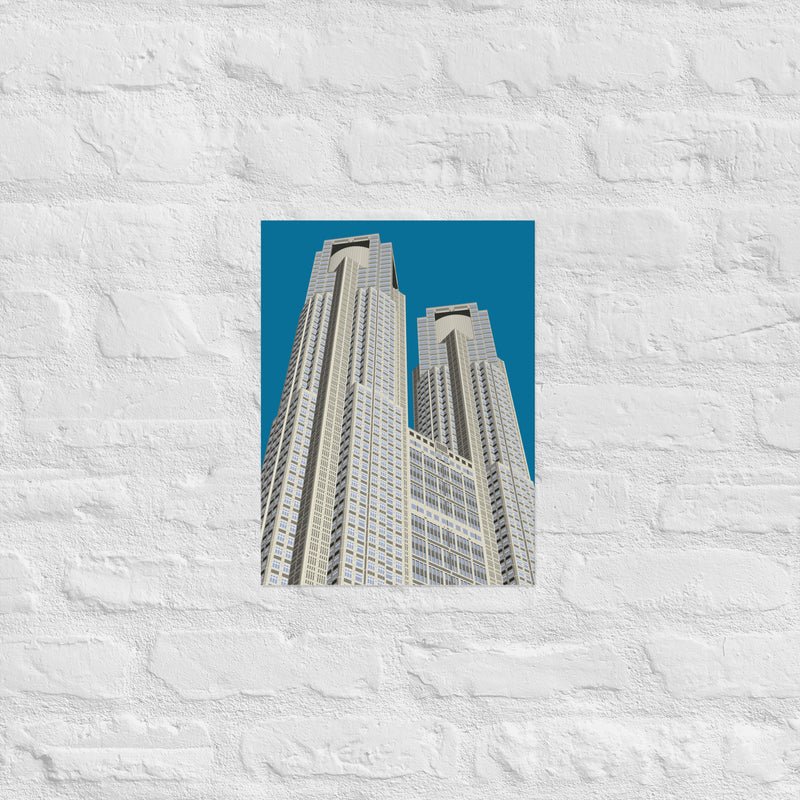 Tokyo Metropolitan Government Building No1 Posters