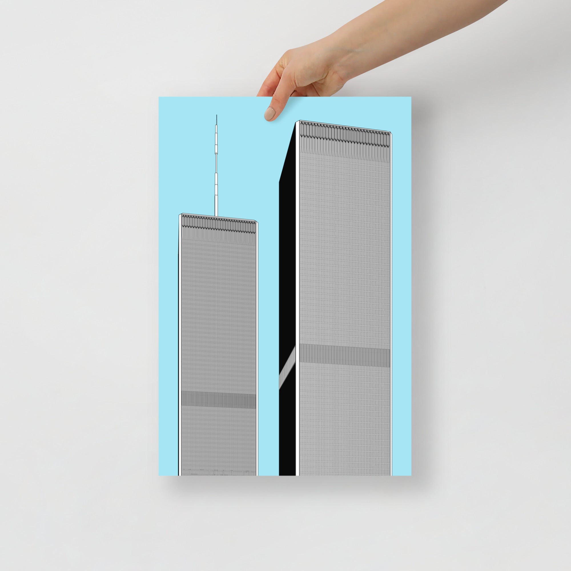 World Trade Center Blue Posters