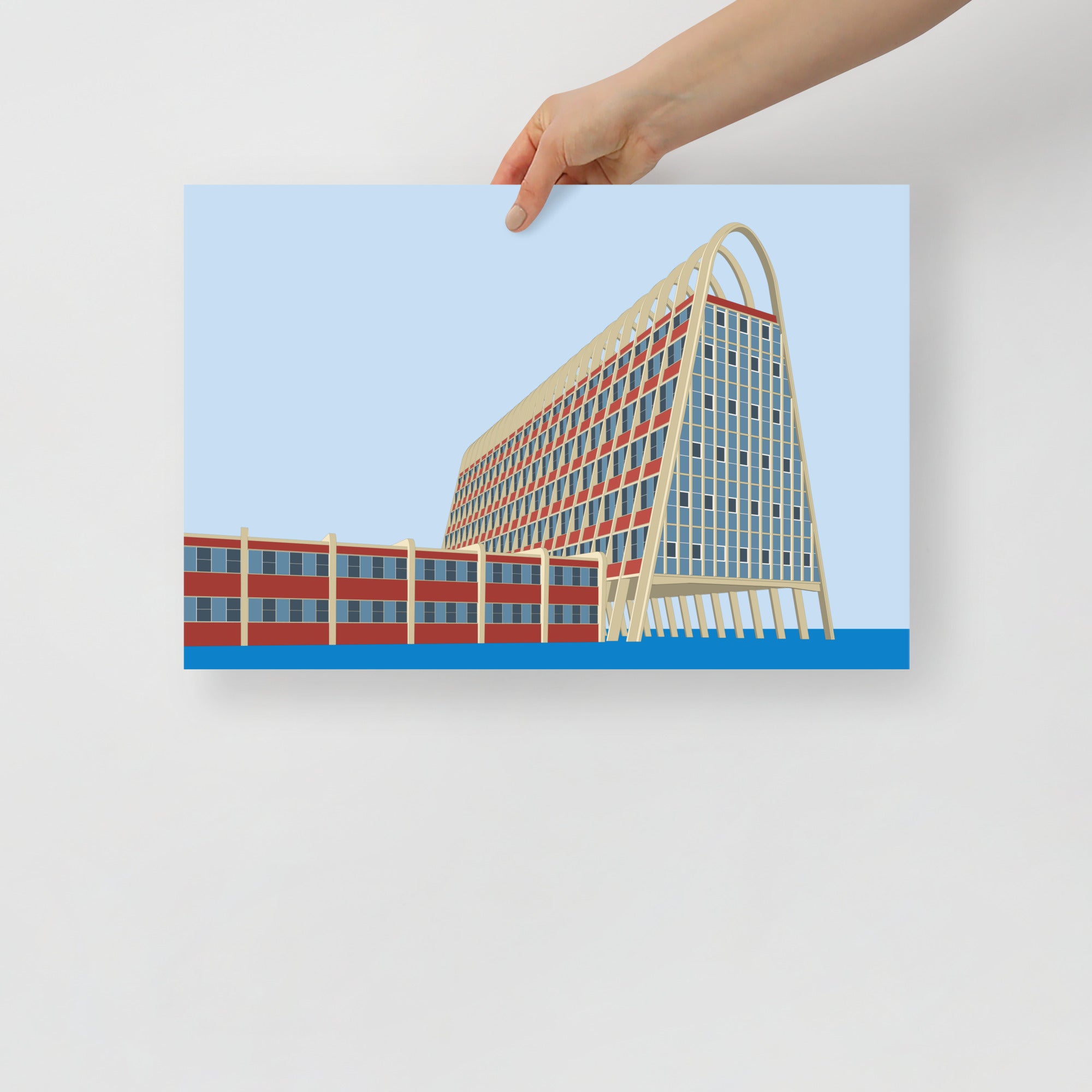 Manchester Toast Rack Posters