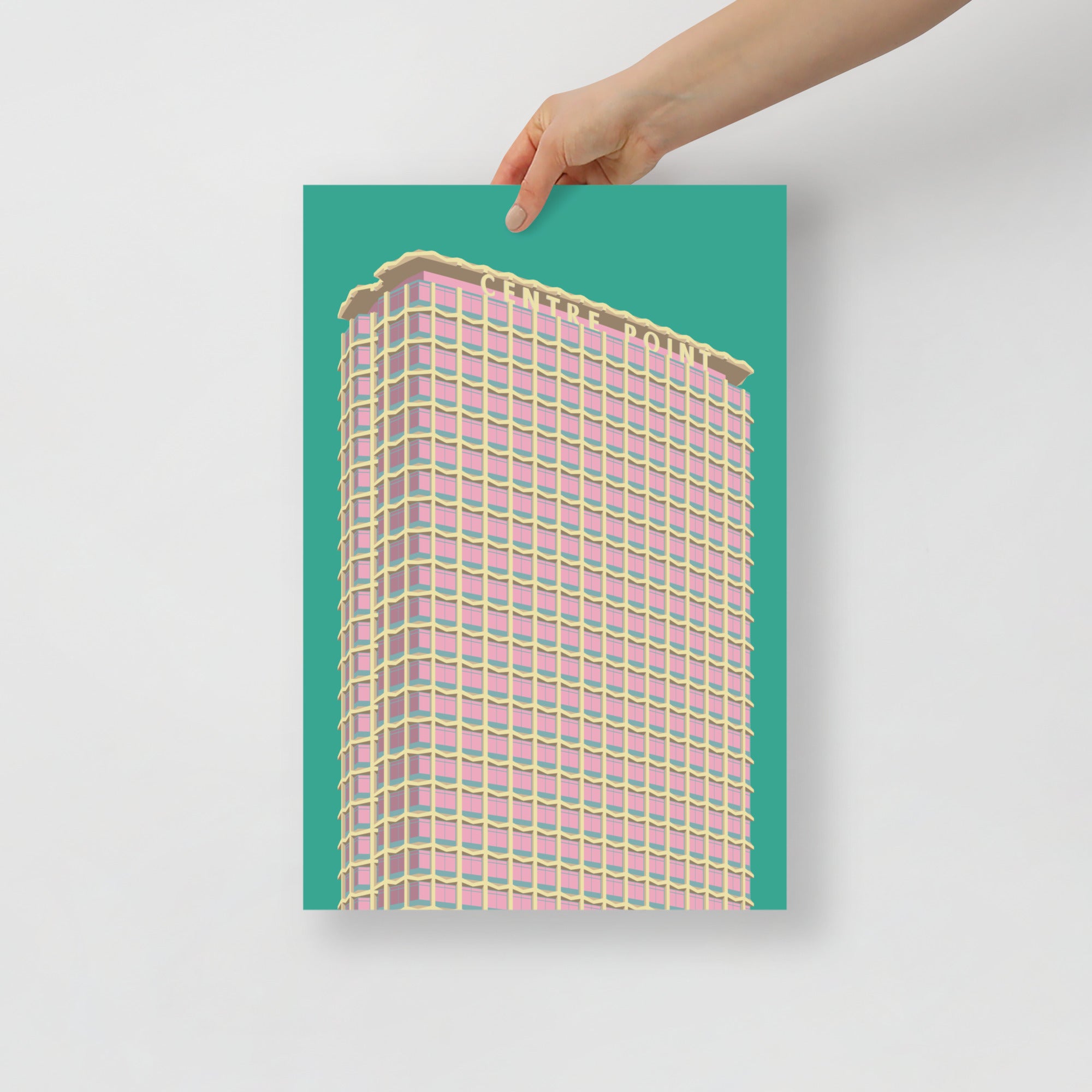 Centre Point Pastel Posters