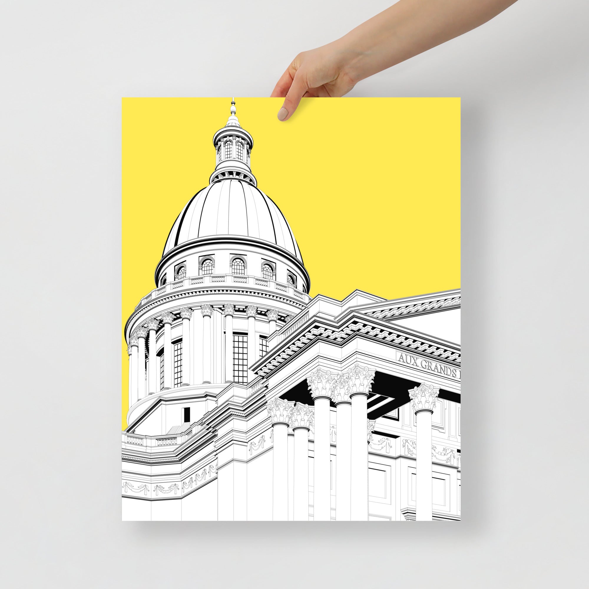 Panthéon Paris Posters