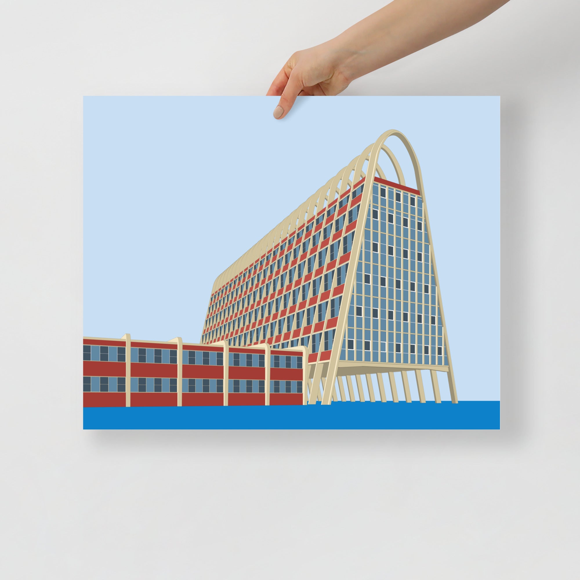 Manchester Toast Rack Posters