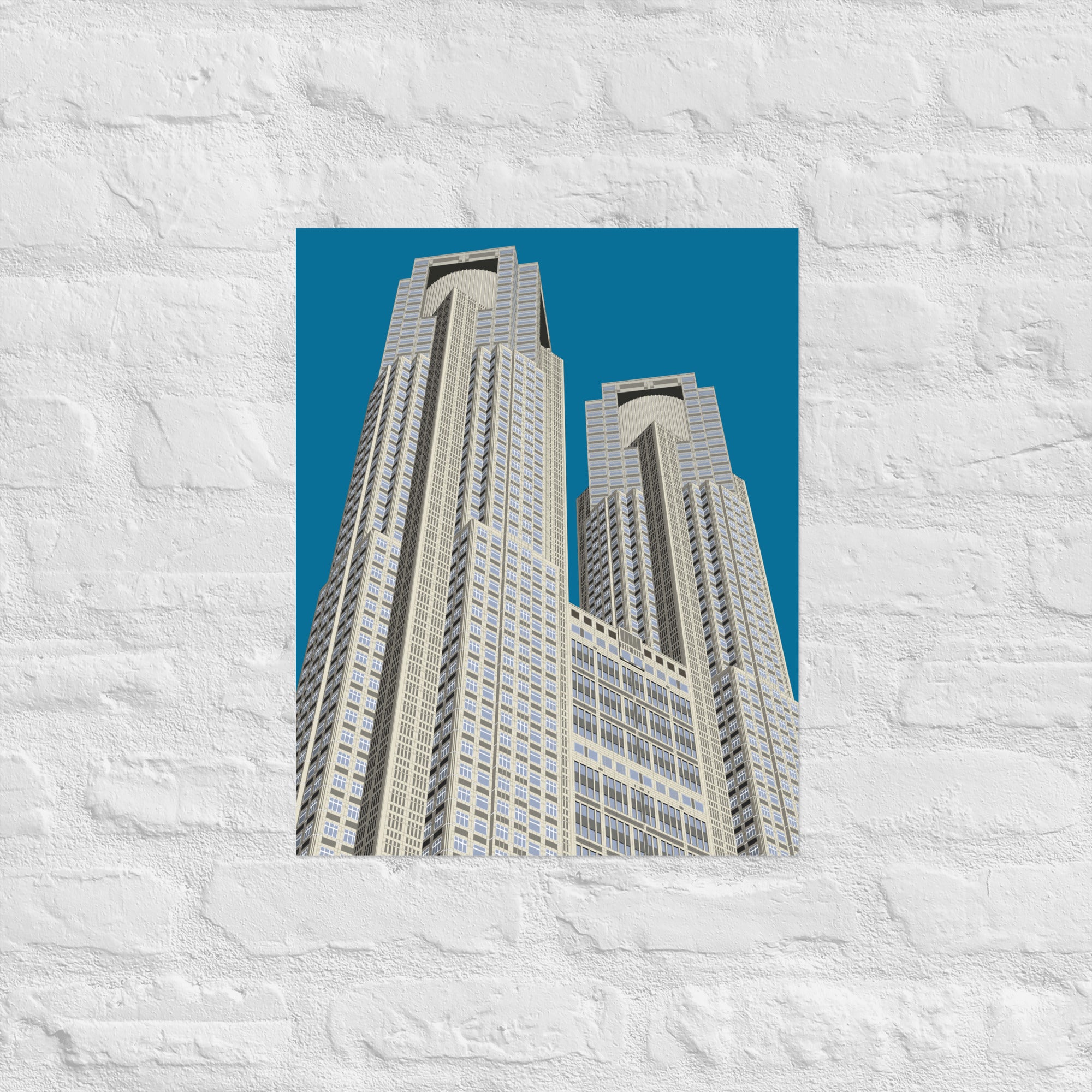 Tokyo Metropolitan Government Building No1 Posters