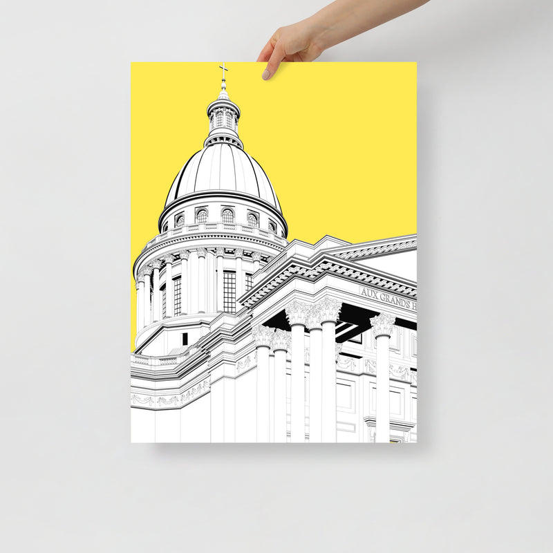 Panthéon Paris Posters