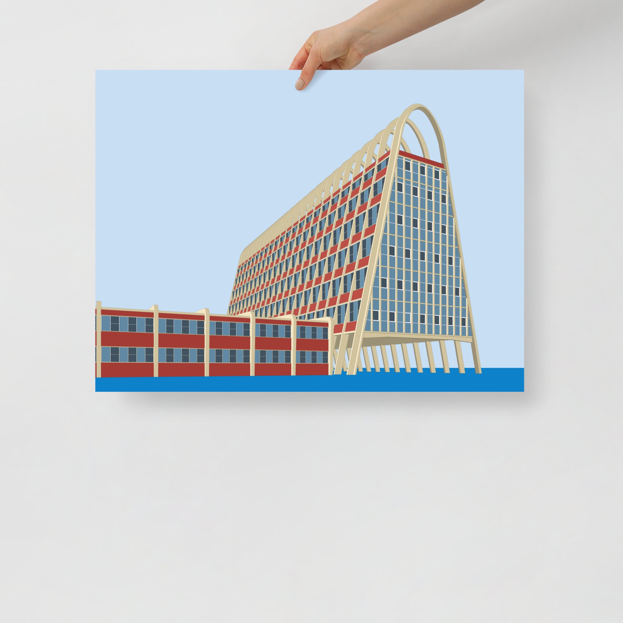 Manchester Toast Rack Posters