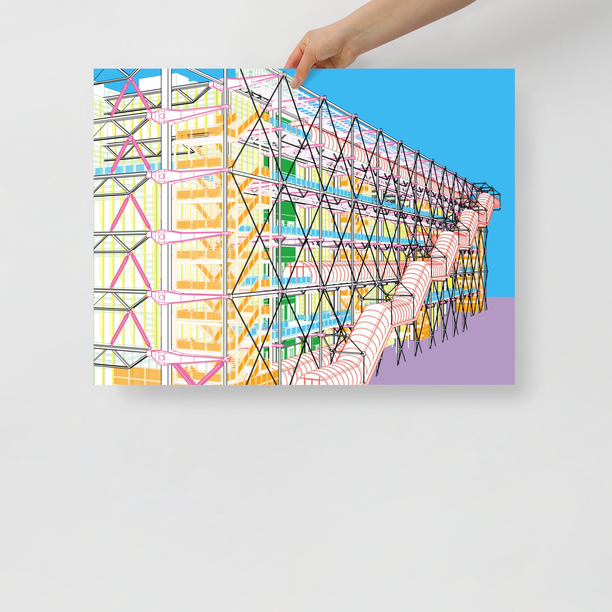 Pompidou Centre Posters