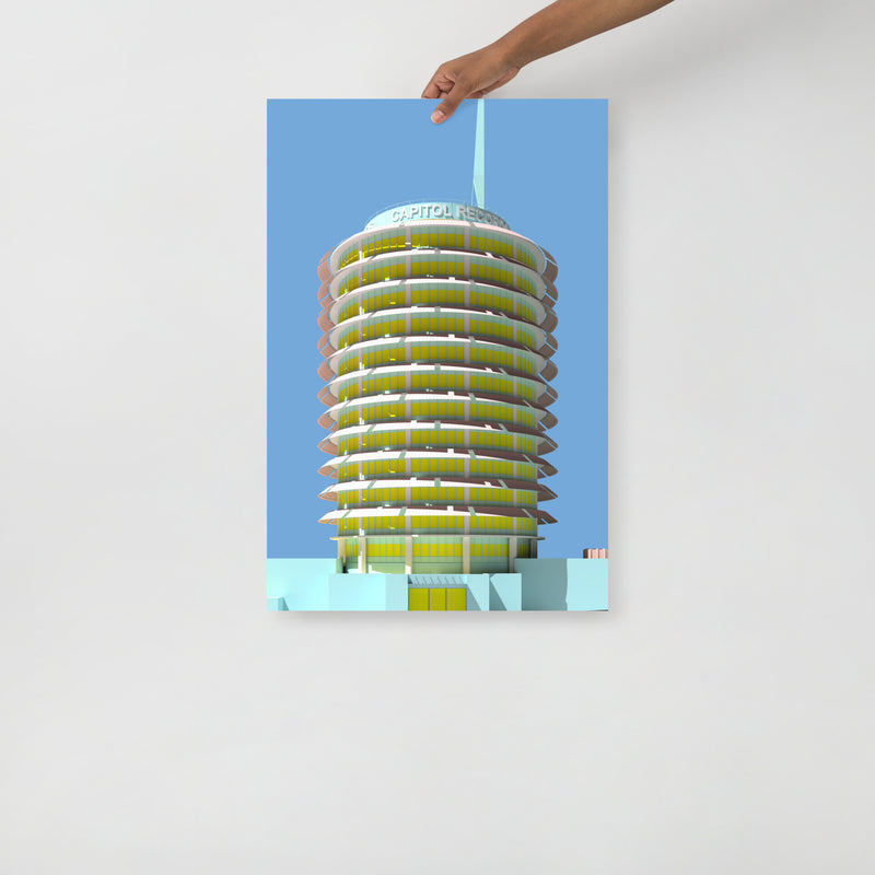Capitol Records Building Posters