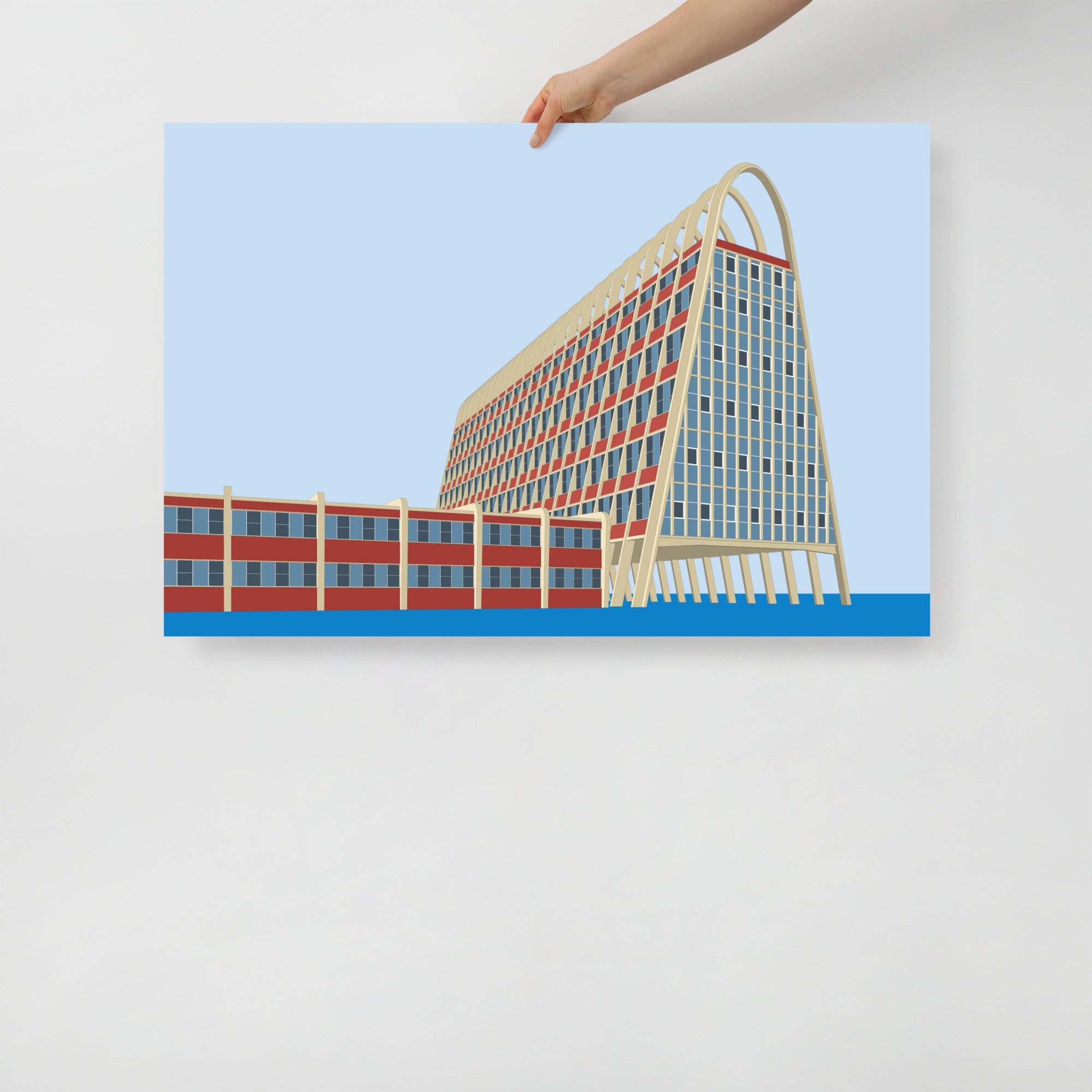 Manchester Toast Rack Posters