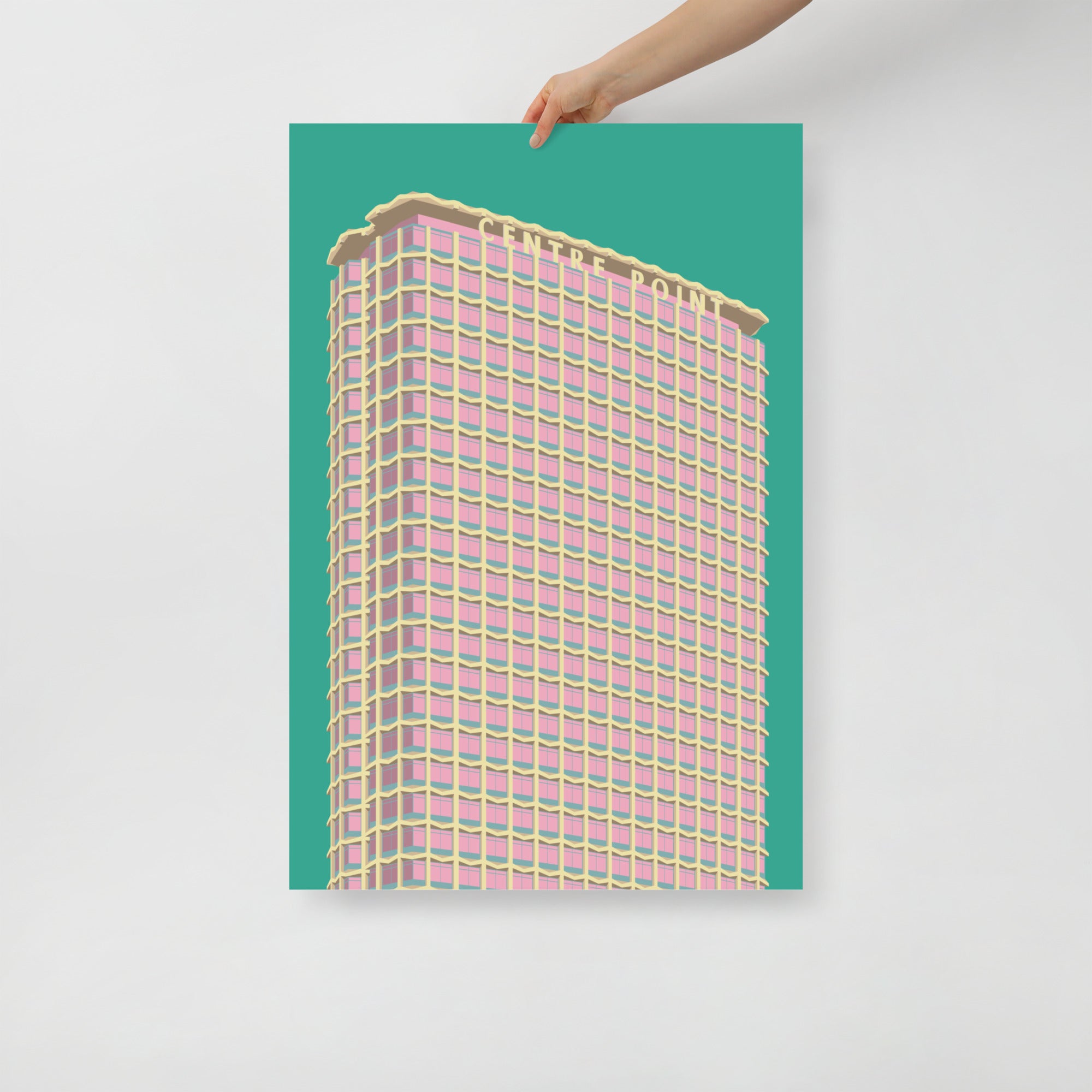 Centre Point Pastel Posters