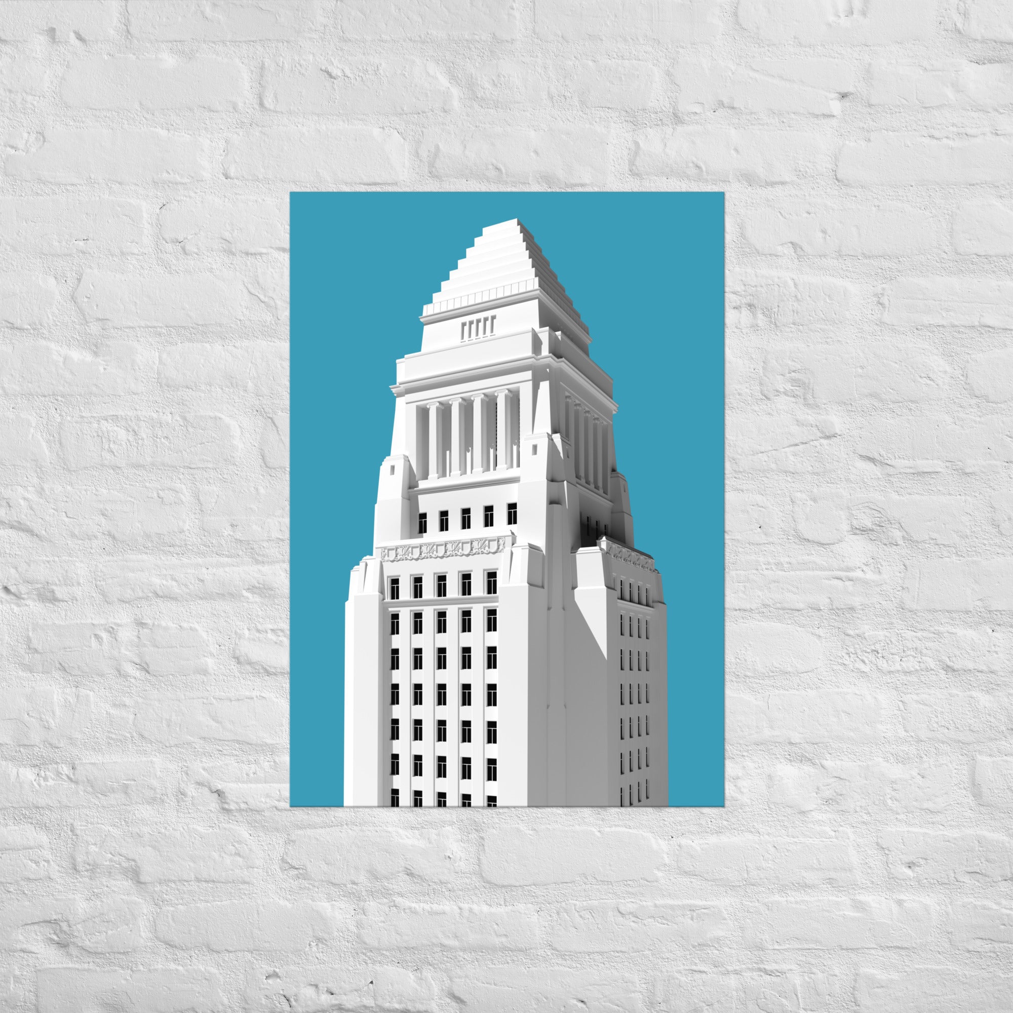 Los Angeles City Hall Posters