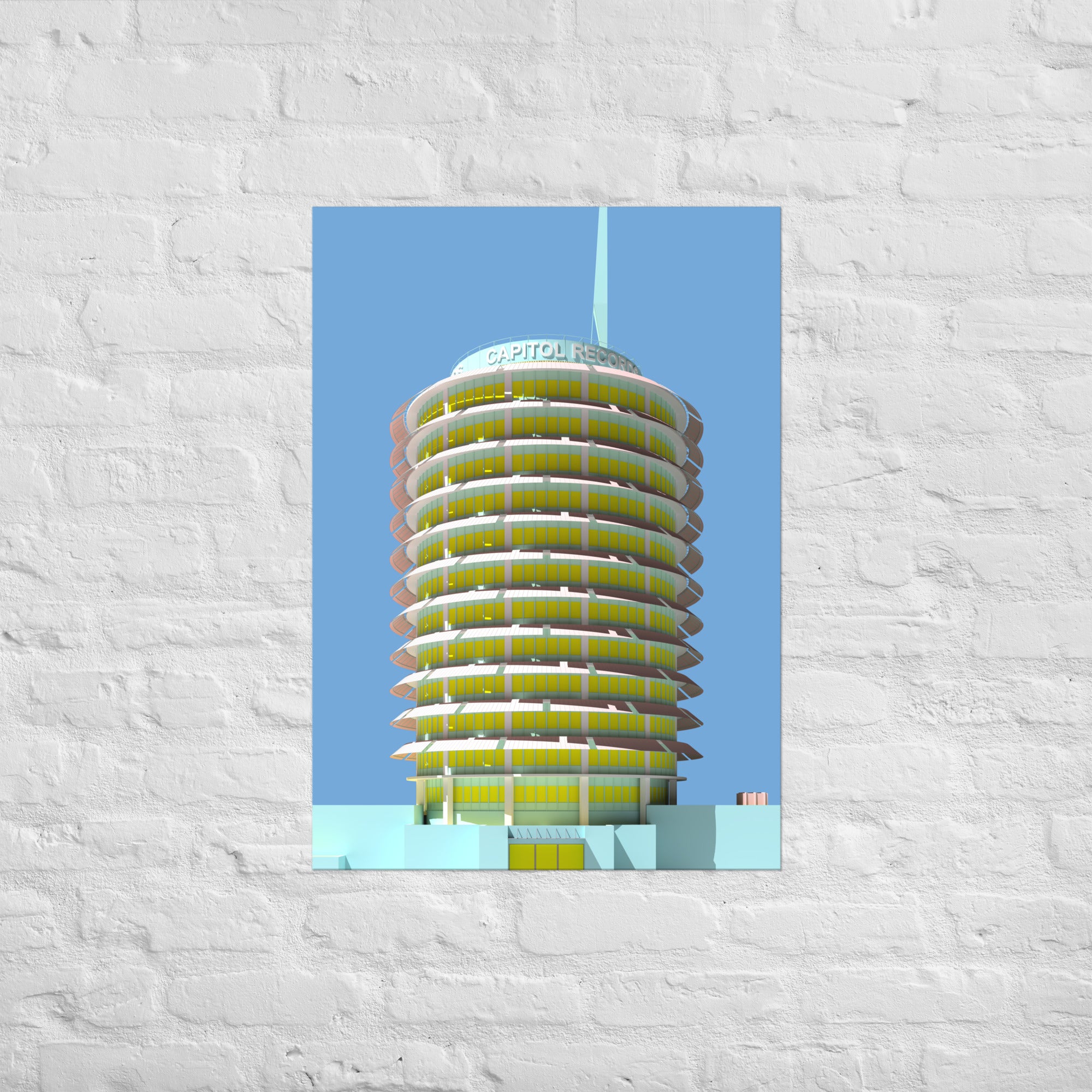 Capitol Records Building Posters