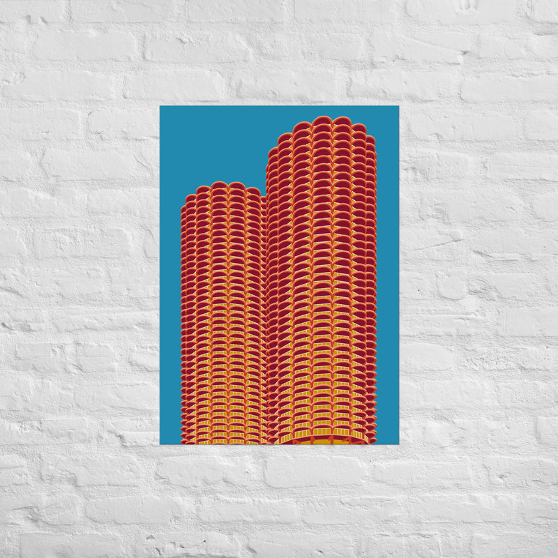 Marina City Posters Colourway 2