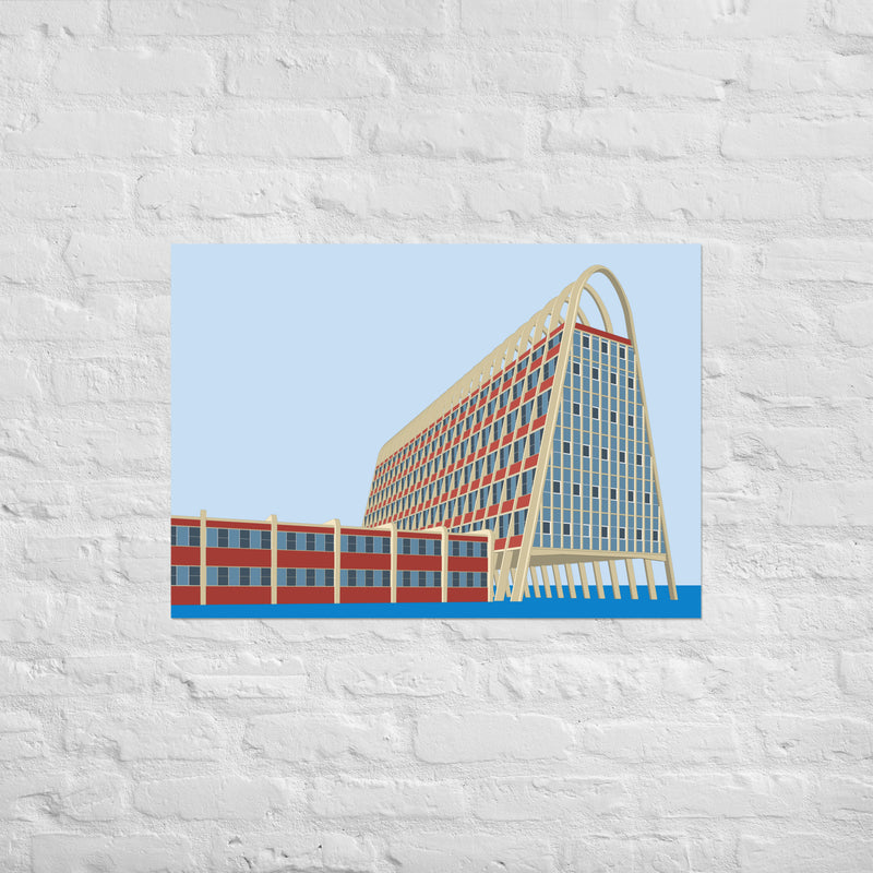 Manchester Toast Rack Posters