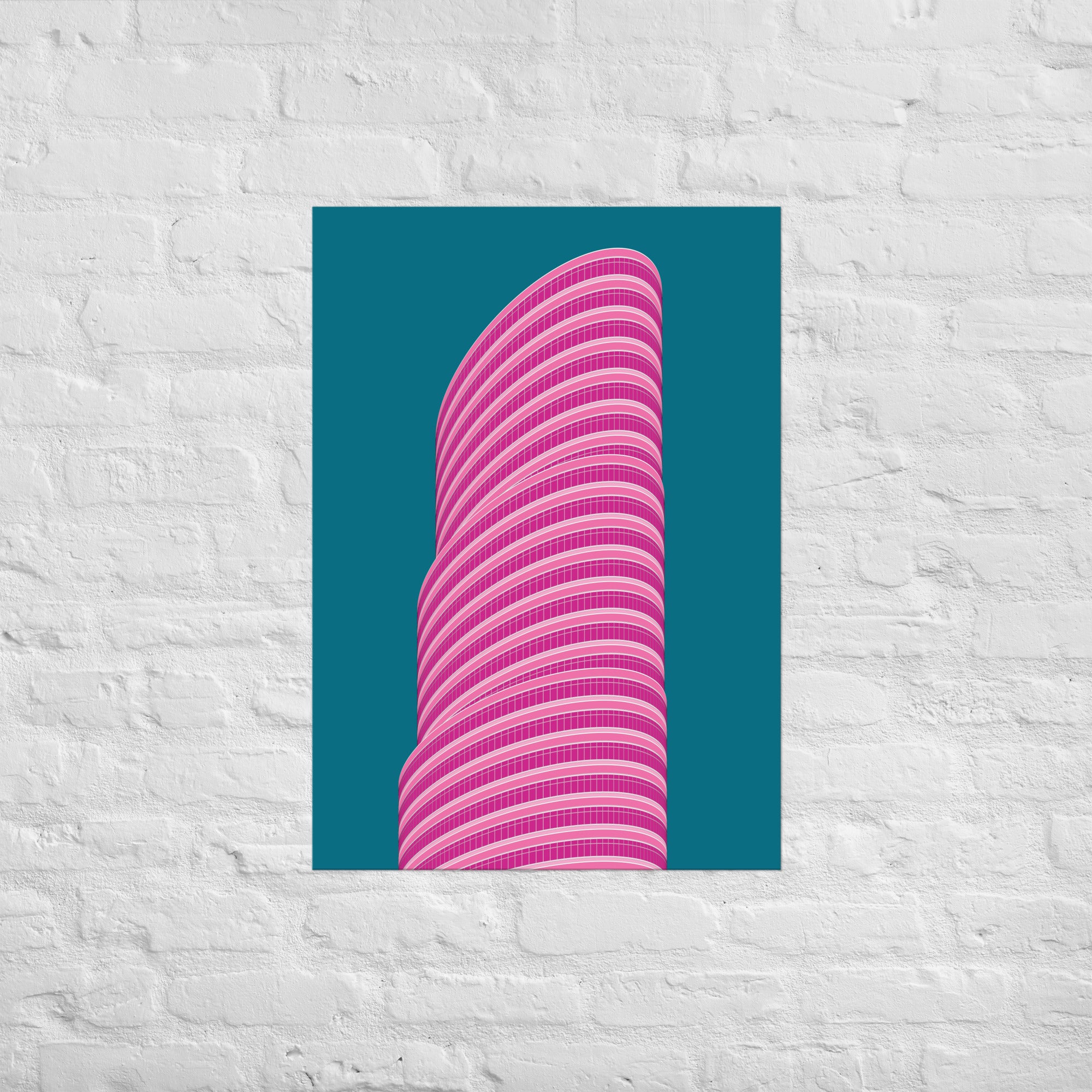 Lipstick Building Posters