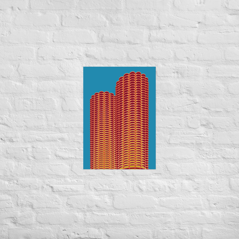 Marina City Posters Colourway 2