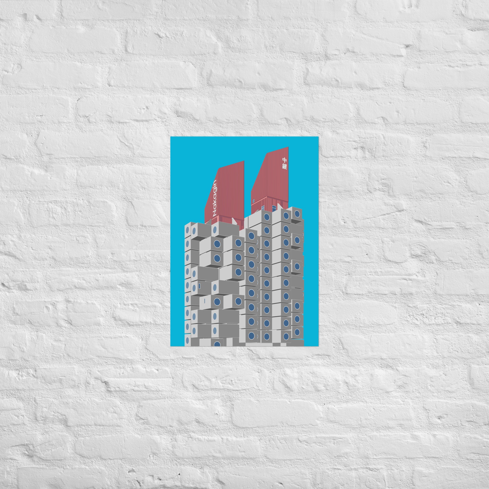 Nakagin Capsule Tower Posters