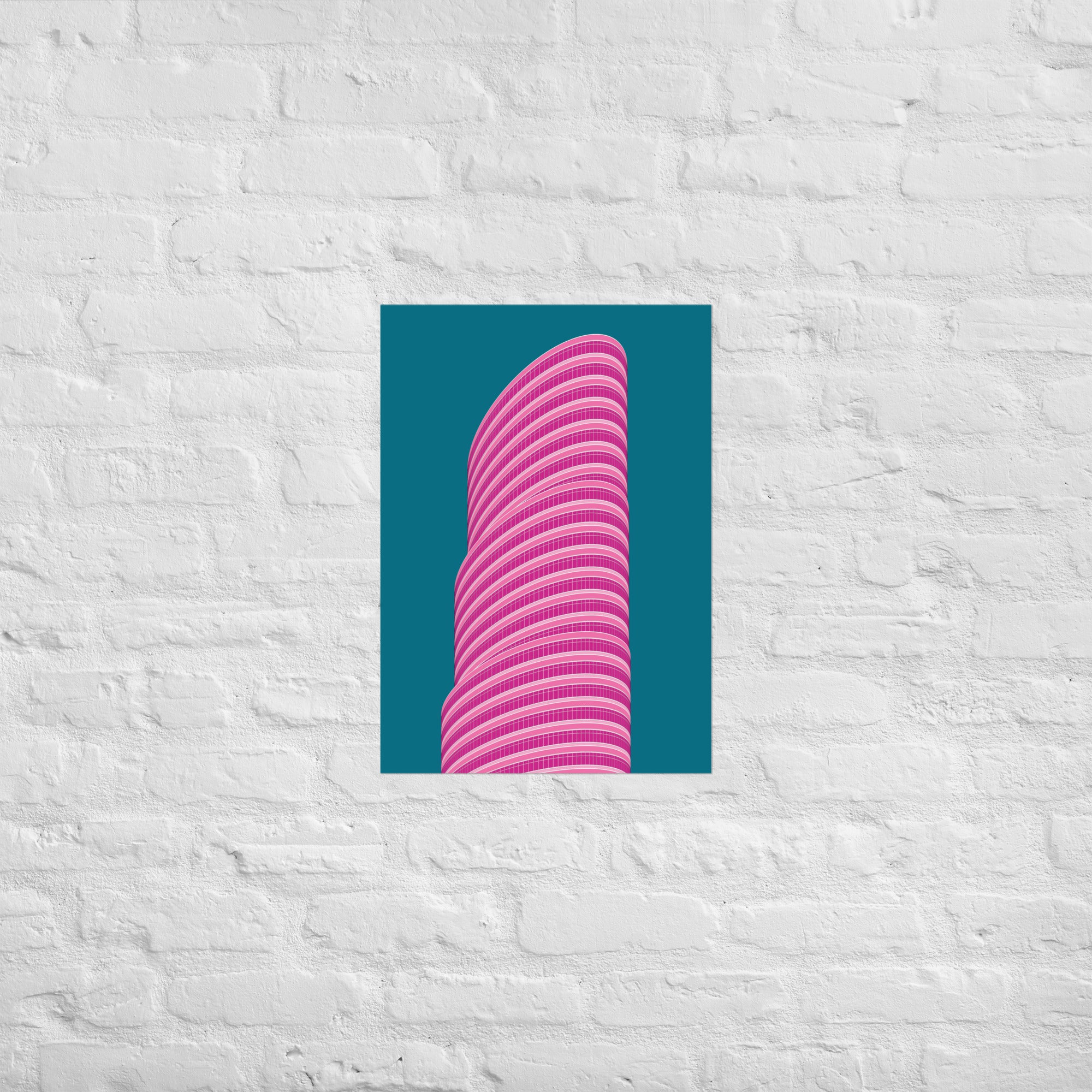 Lipstick Building Posters